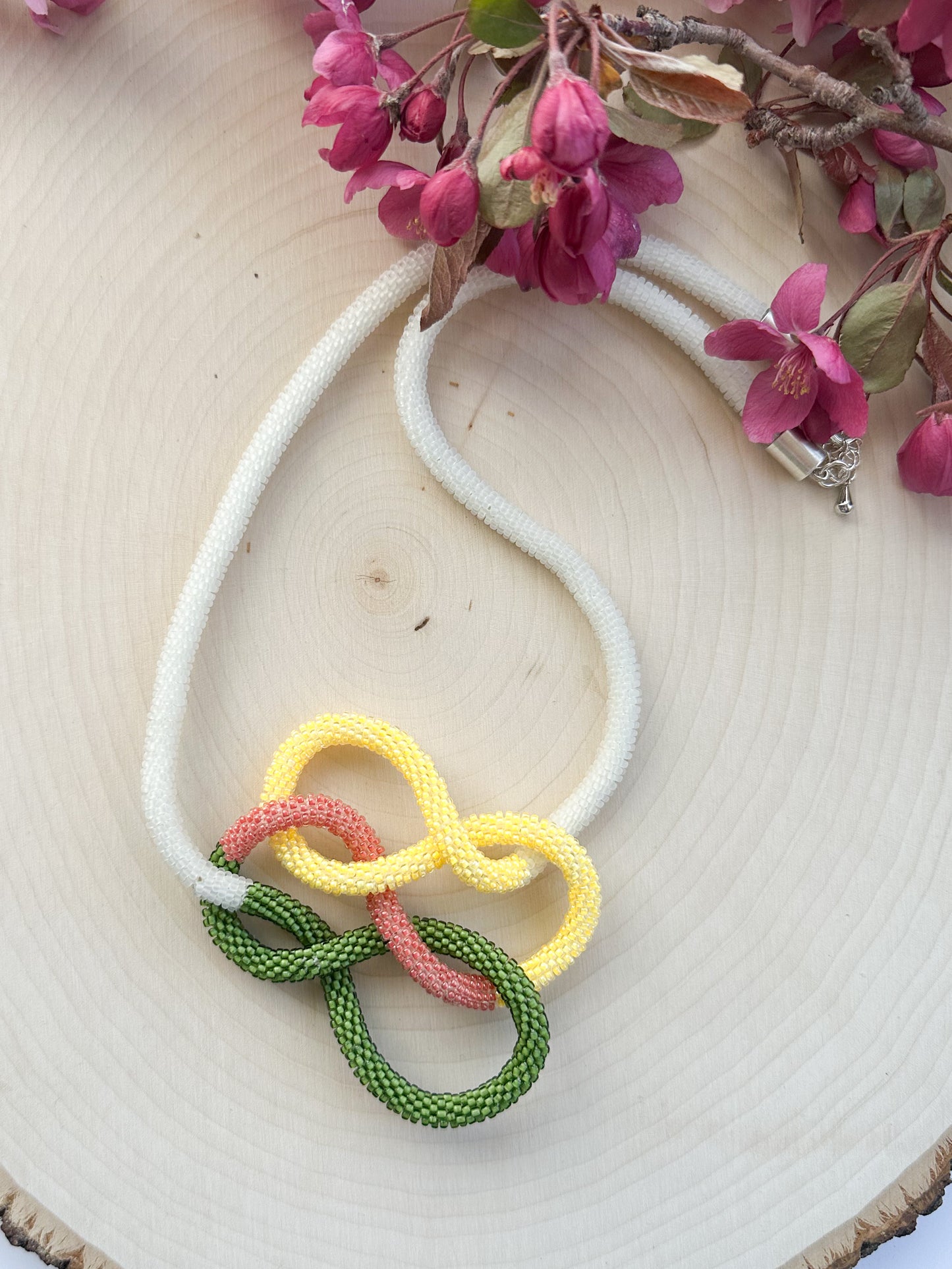 Double-Eight Necklace - Garden