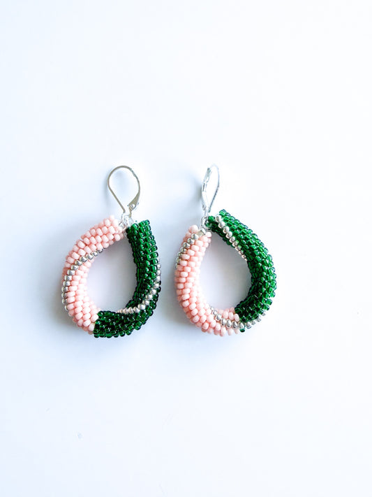 Bloom - Teardrop Earrings - A
