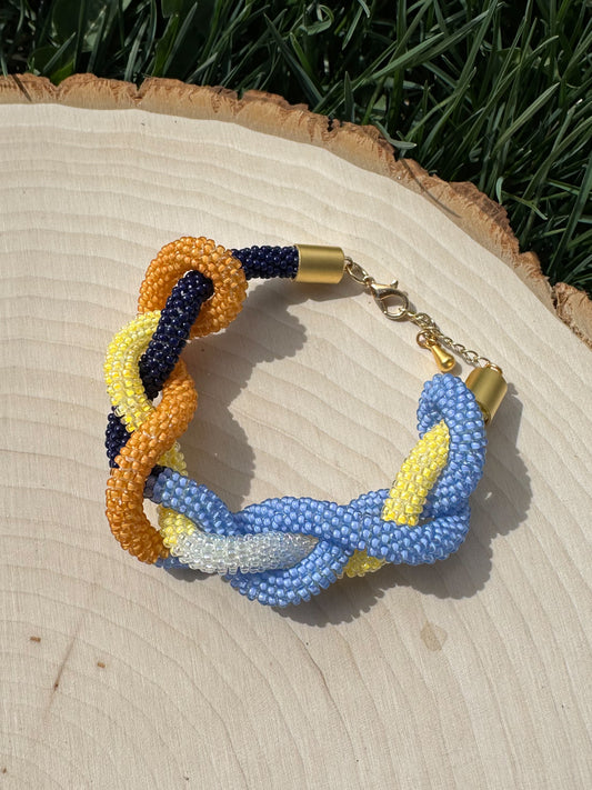 Barrel Knot Bracelet - Sunrise