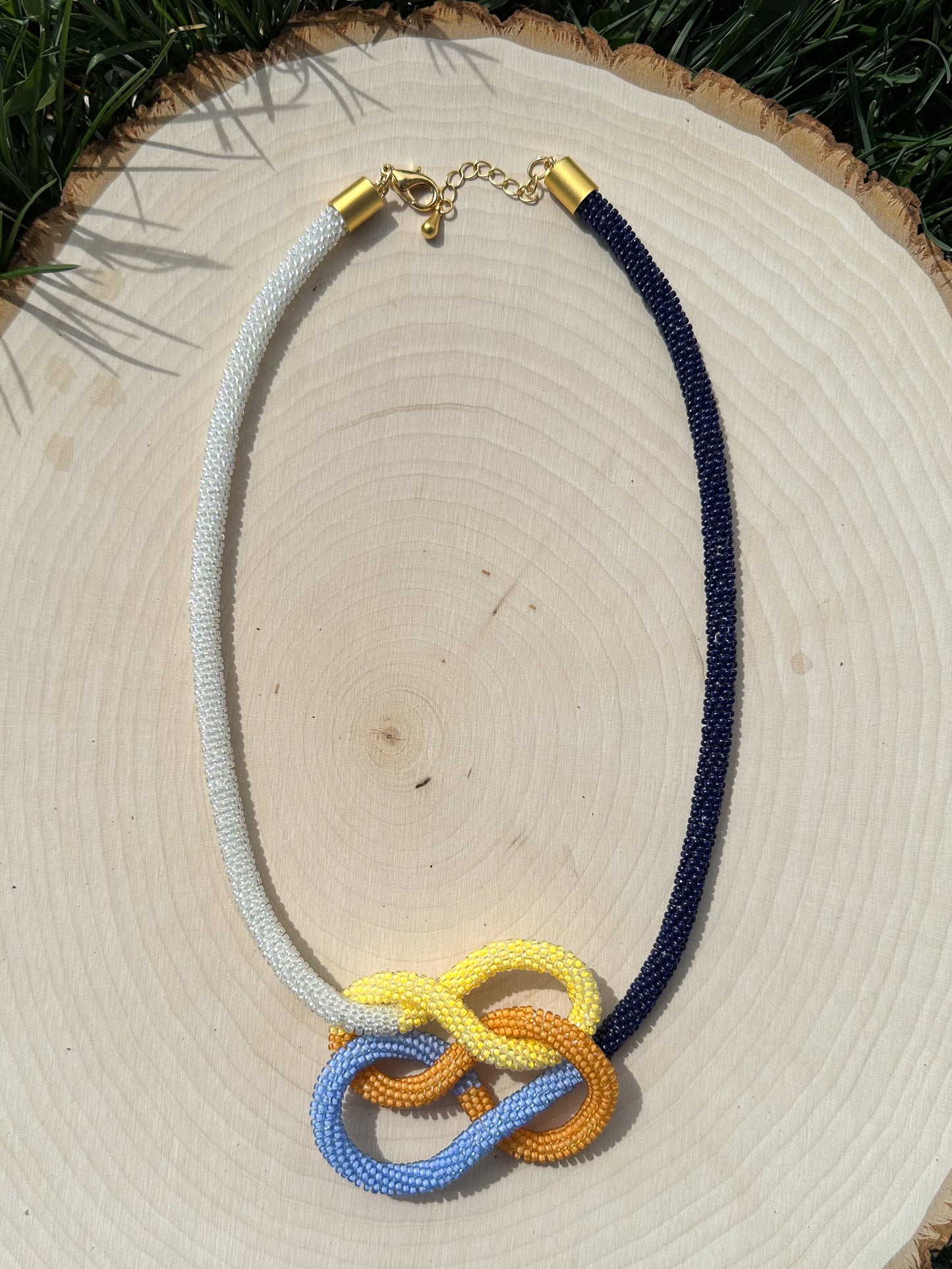 Double-Eight Necklace - Sunrise